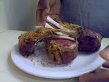 Roasted Rack of Lamb with Parsley Crust
