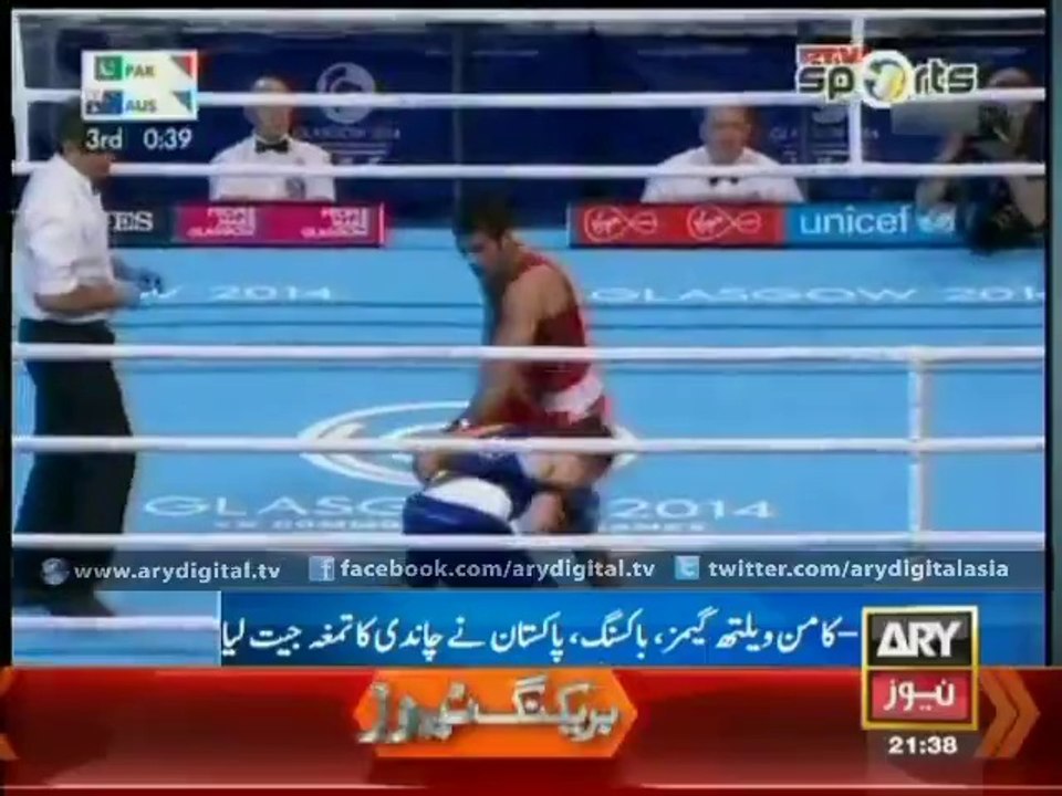 Pakistani Boxer defeated in Common wealth final