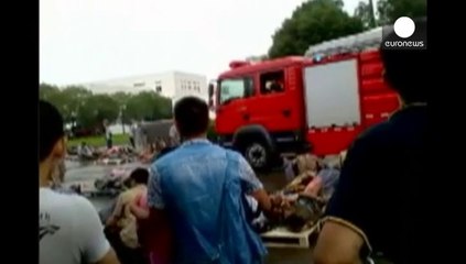 Five arrested after deadly industrial accident in China.
