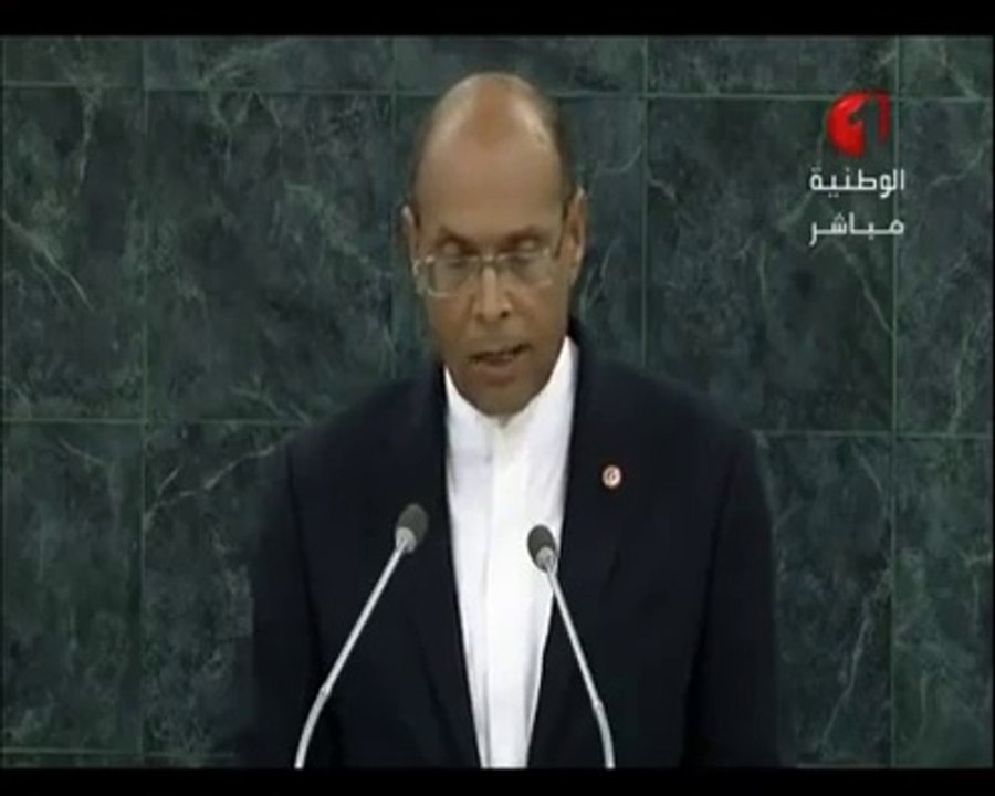 المرزوقي يطالب باطلاق سراح مرسي و رفع الحصار عن غزة