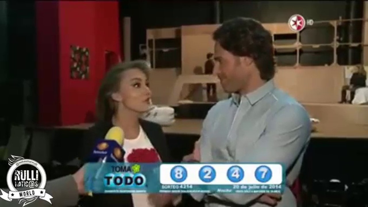 Sebastián Rulli y Angelique Boyer platicaron con Jorge Ugalde en los ensayos de #LDDLM  #1N