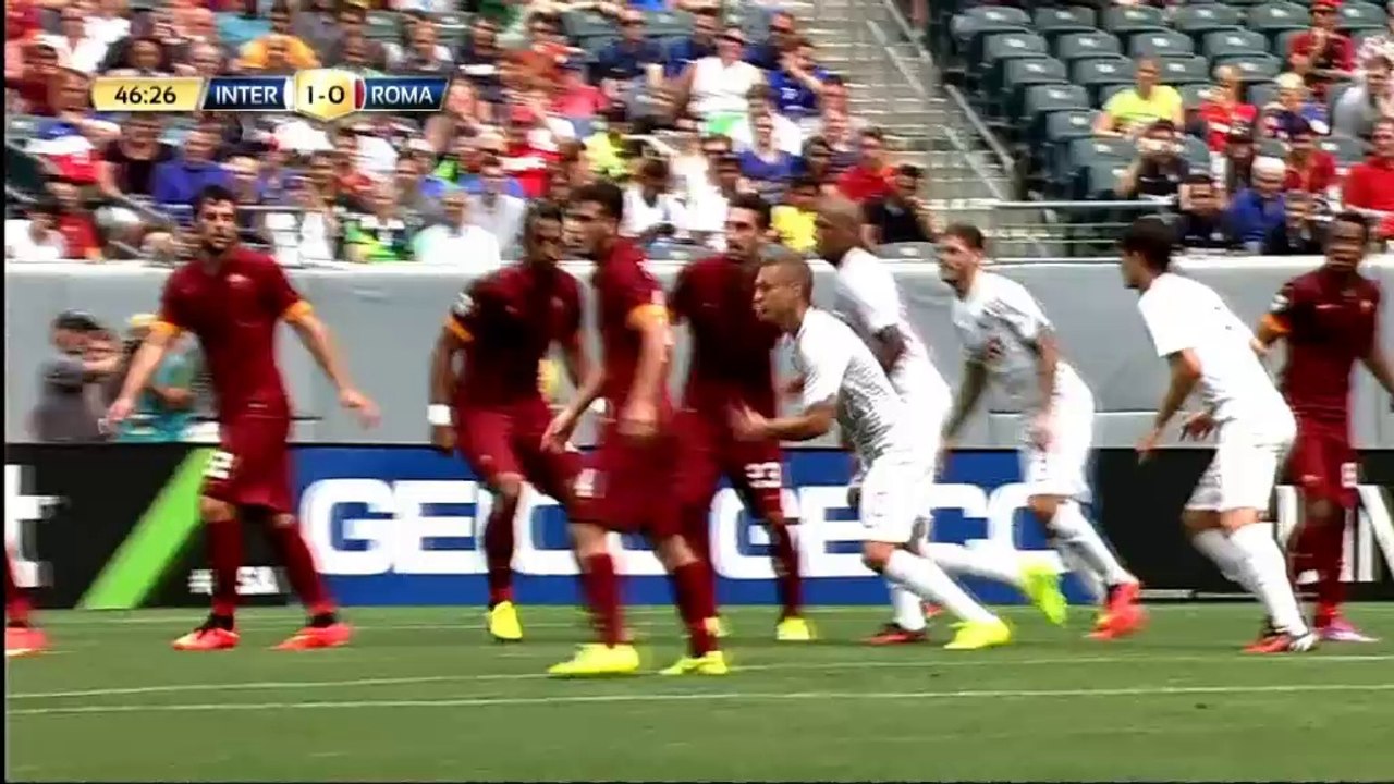 Vidic scores first goal for Inter