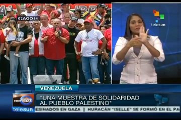 Diosdado: Lucha palestina por libertad es ejemplar y debe ser apoyada