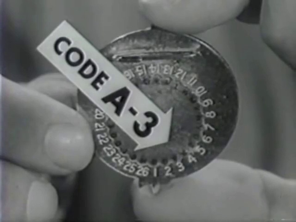 1950's Decoder Ring TV Commercial