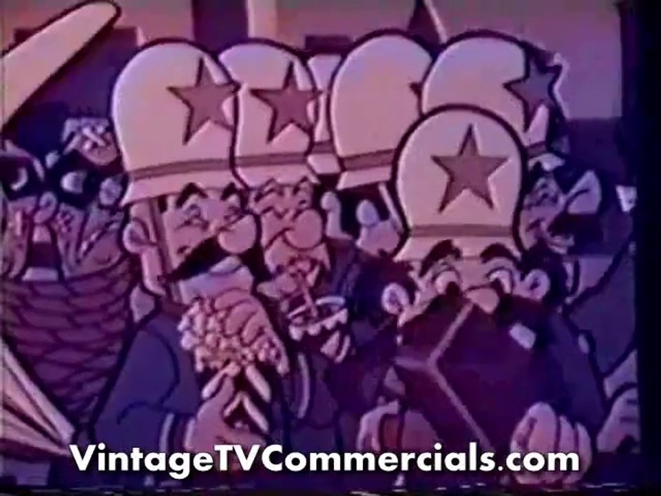 1950s Animated Drive In Movie Intermission Ad # 3