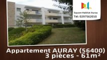 A vendre - Appartement - AURAY (56400) - 3 pièces - 61m²
