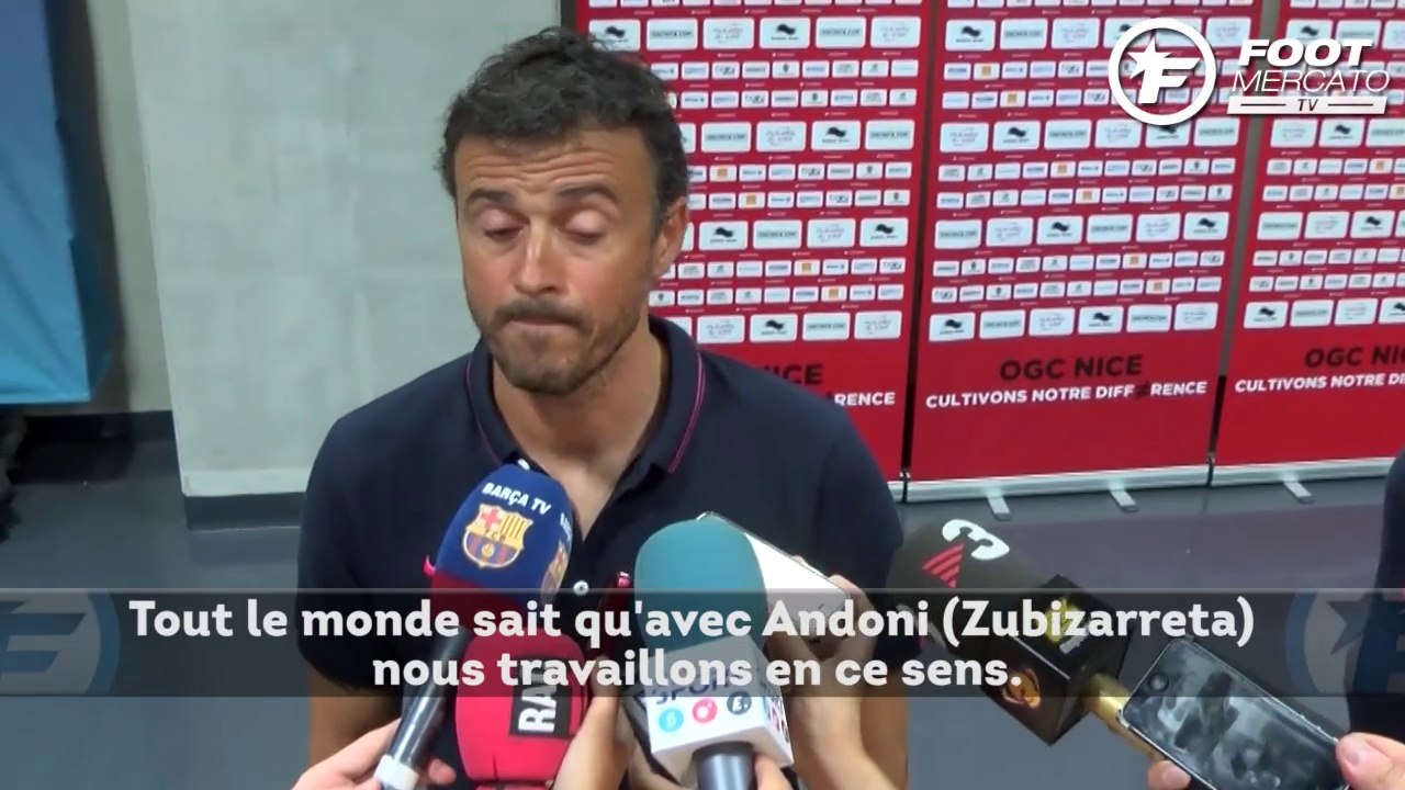 Luis Enrique attend encore du renfort au mercato