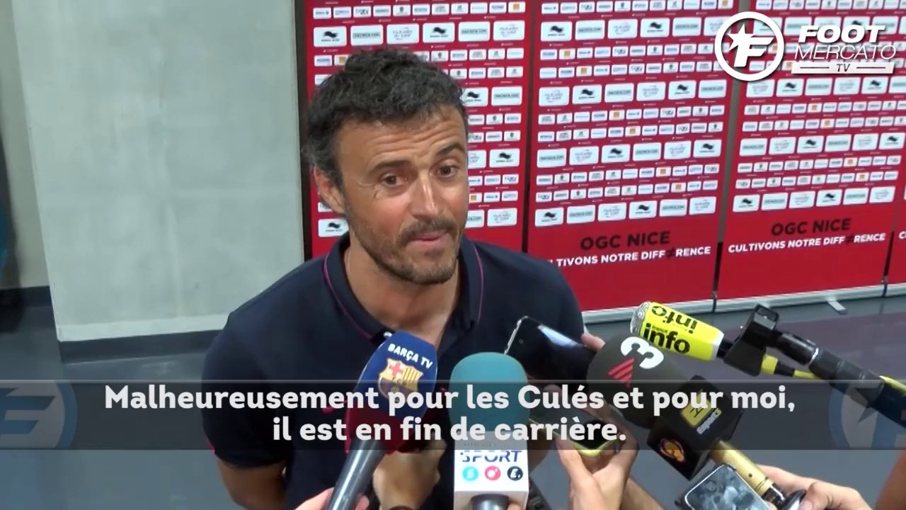 Luis Enrique évoque le cas Xavi