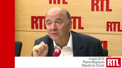 "La France mérite qu'on lui fasse confiance", dit Pierre Moscovici