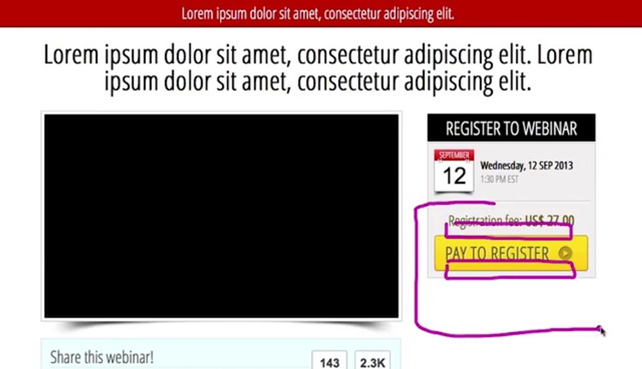 WebinarJam - Front-end marketing machine for Google Hangouts