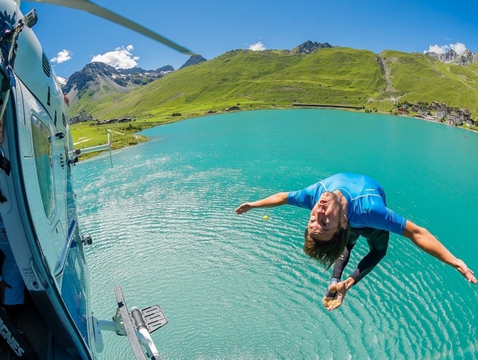 Tignes - Plongeons de haut vol / High-diving - 31/07/2014
