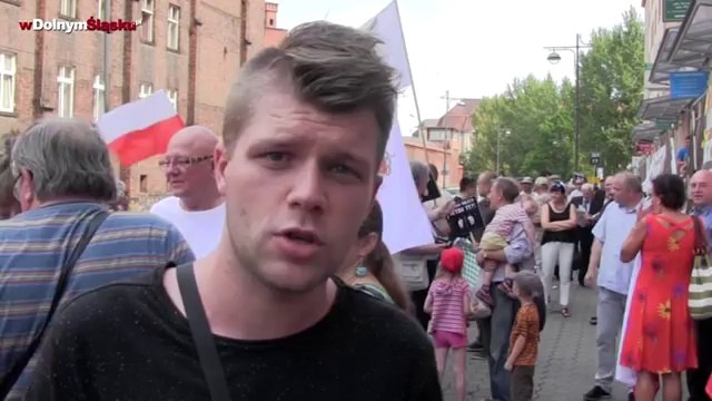 Manifestacja - Uwolnić Grzegorza Brauna /Więzień Polityczny/