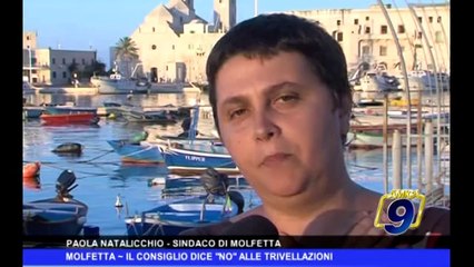 MOLFETTA | Il consiglio dice no alle trivellazioni