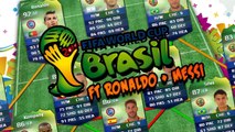 FIFA 14 World Cup Ultimate Team | Squad Builder! Ft. RONALDO, MESSI, RIBERY