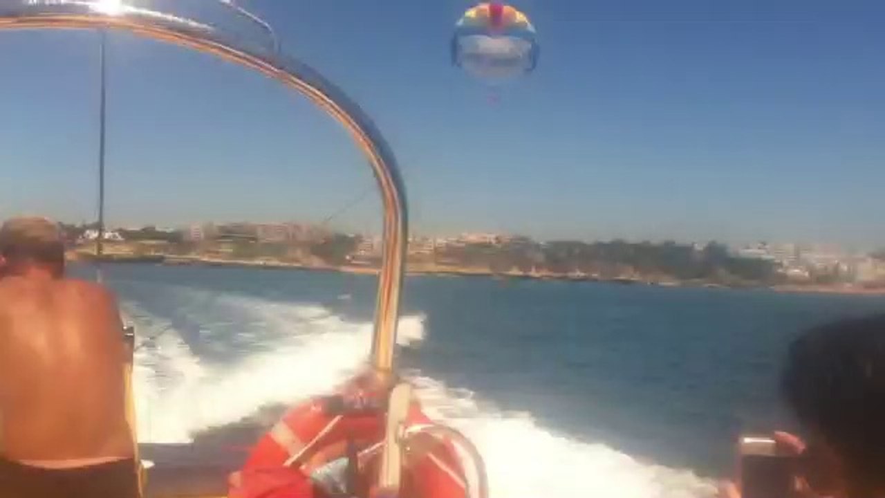 Going parasailing