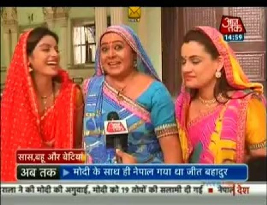 Diya Aur Baati Hum 3rd August 2014 Sas bahu ke dosti