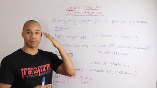 Water Fasting Weight Loss - Ep55 (Can you lose weight with water fasting)