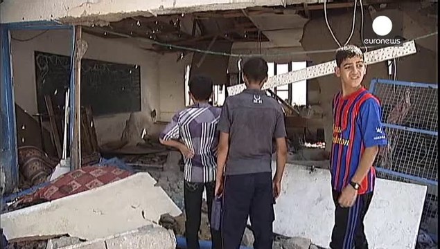 Al menos 9 palestinos muertos en el bombardeo de una escuela de la ONU en Rafah