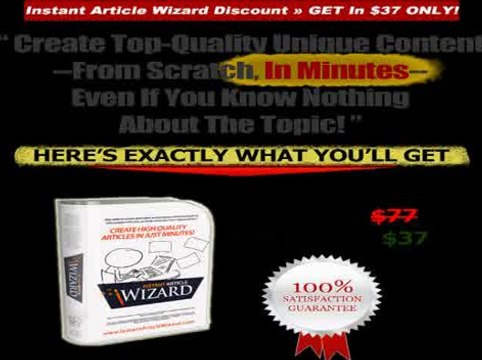 Instant Article Wizard - Create high quality articles