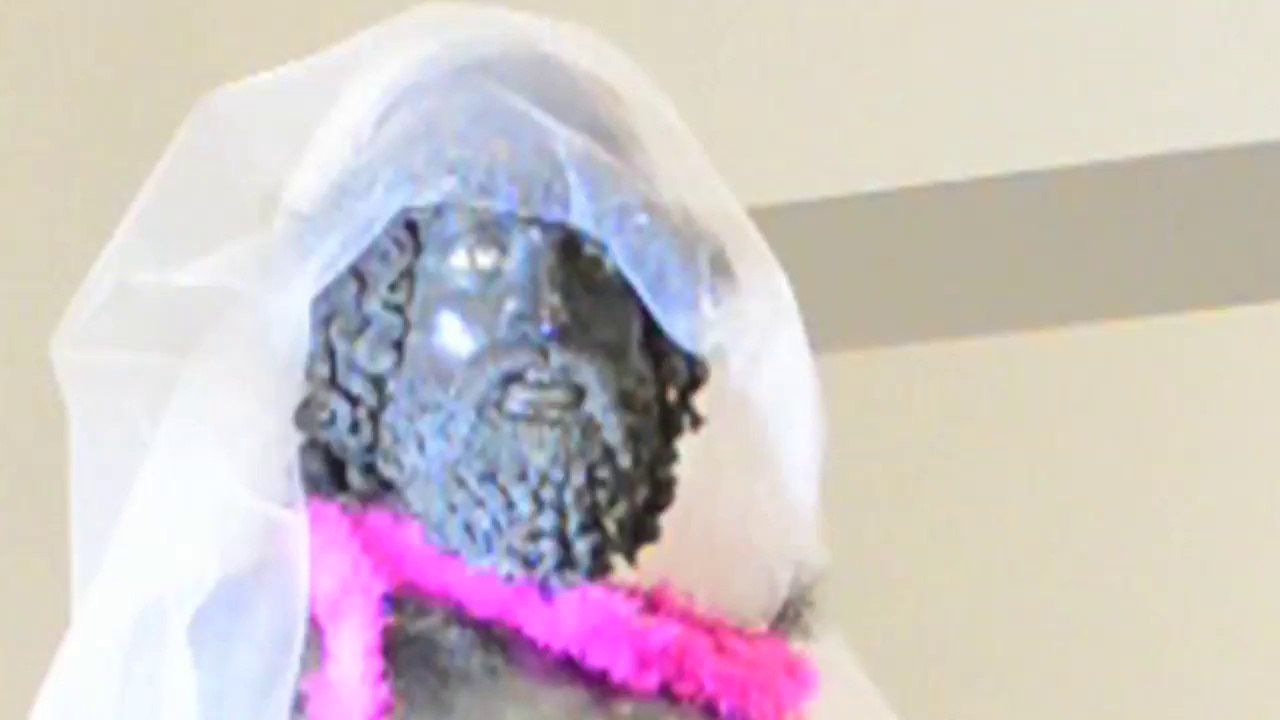 Gerald Bruneau trucca i Bronzi di Riace