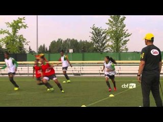 Seleção Brasileira feminina Sub-20 já está no Canadá