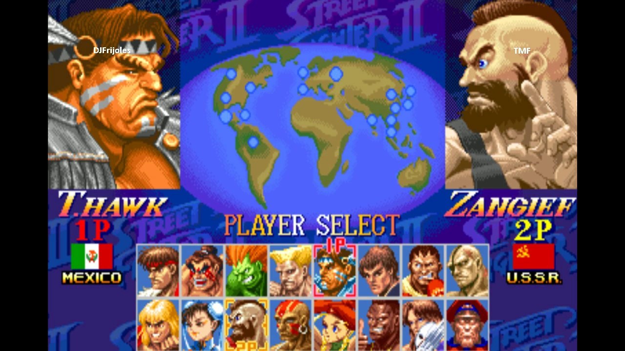SSF2T GGPO DJFrijoles (MEX) vs. TMF (JAP)