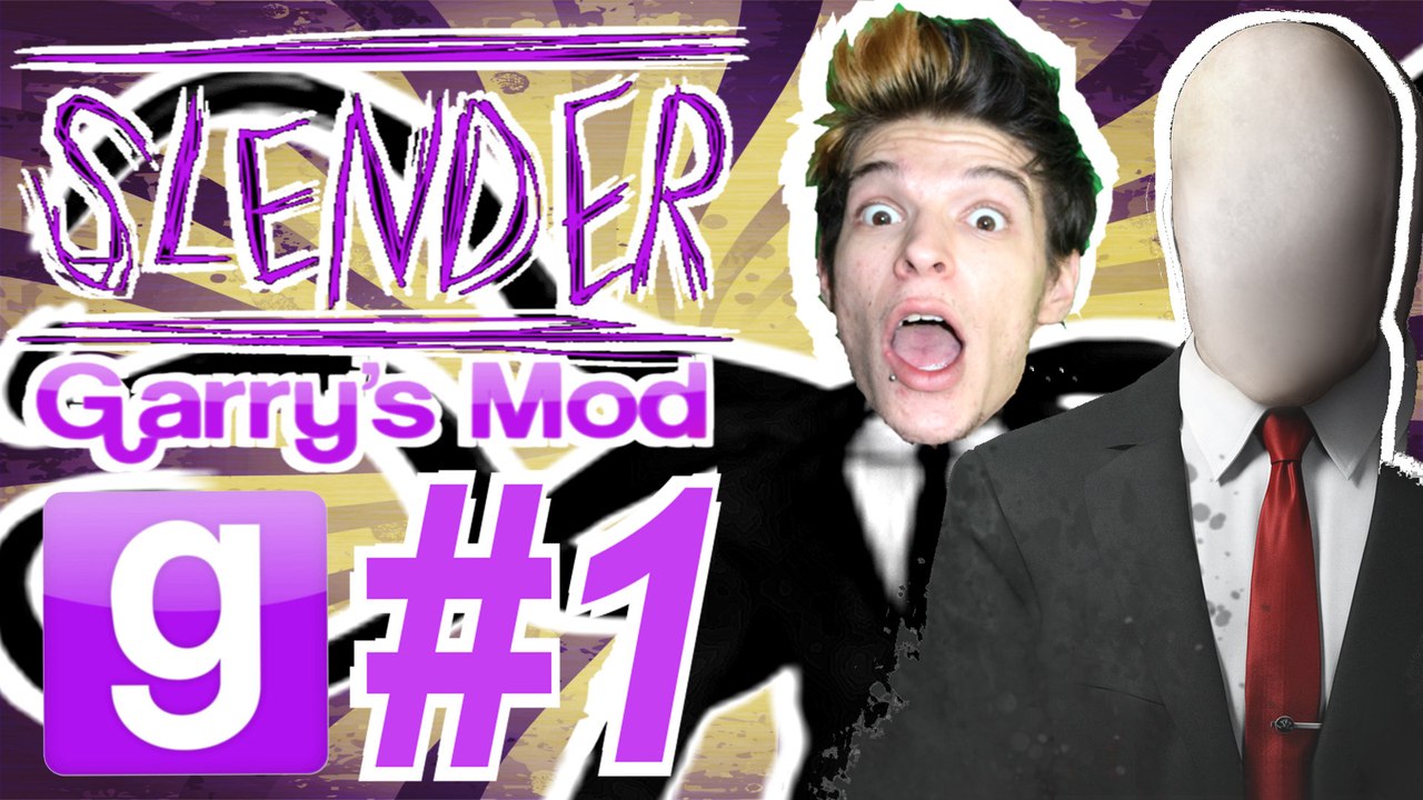 HOW TO: BECOME SLENDER MAN - Garry's Mod Slender Man (Gmod Stop it Slender) #1