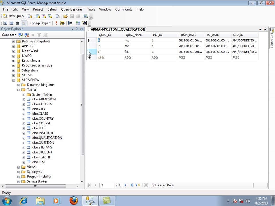 how to develop student management system  with c# (sharp) lesson 4 (final) in hindi