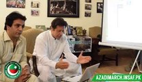 PTI has launched its official web portal for AZADI MARCH