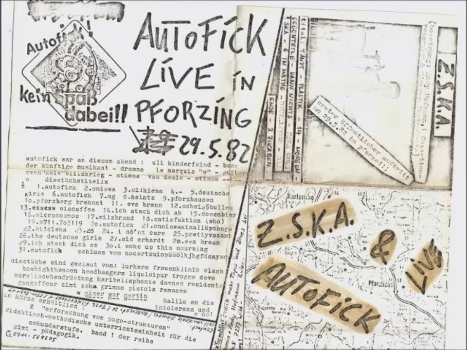 Z.S.K.A. - Das Ende ( Live in Pforzheim 29.05.1982 )
