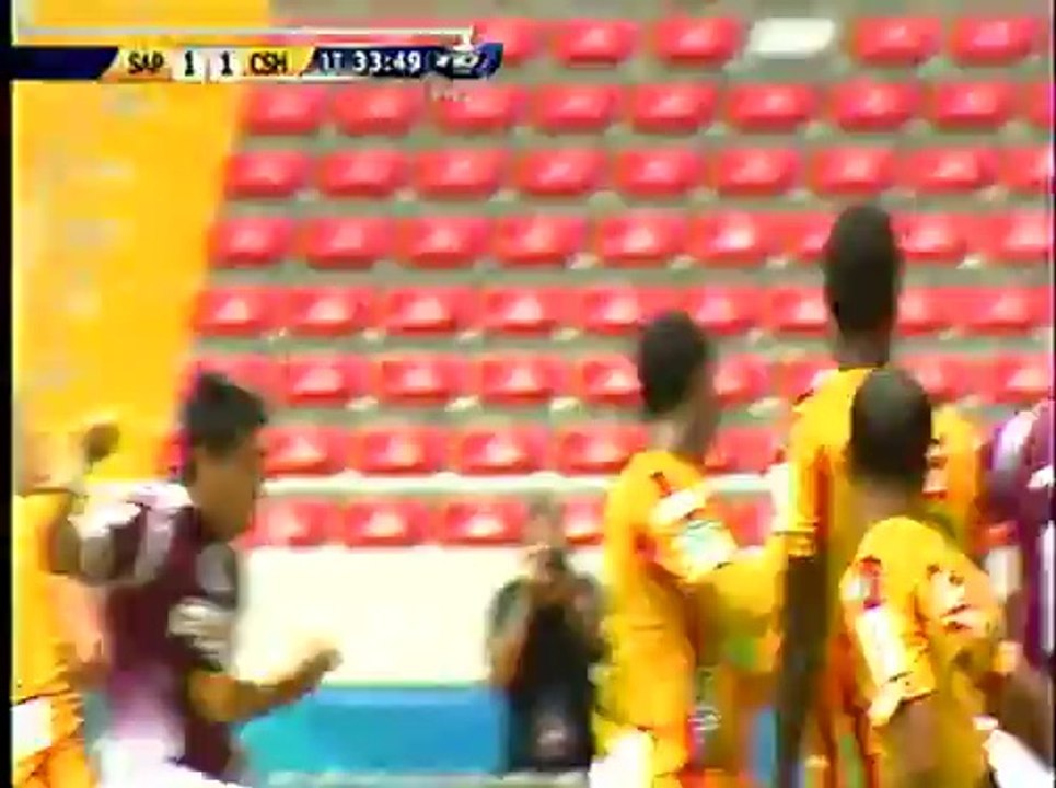 Primer gol de Rafael Morales en el fútbol tico