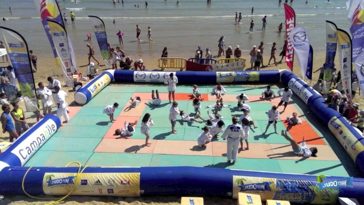 Judo Tour Littoral 2014 : cours de judo par Barbara Harel