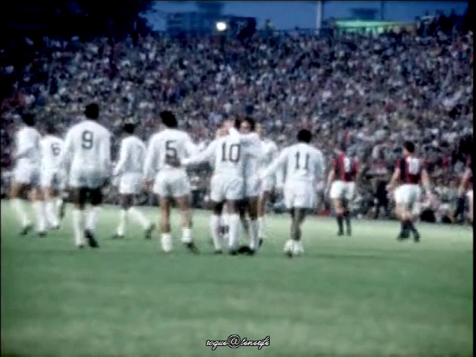 FÚTBOL: Santos de Pelé 2 Vrs Bologna 1 23/06/ 1971 HD