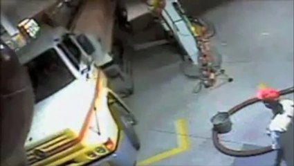 why mobile banne on petrol pumps