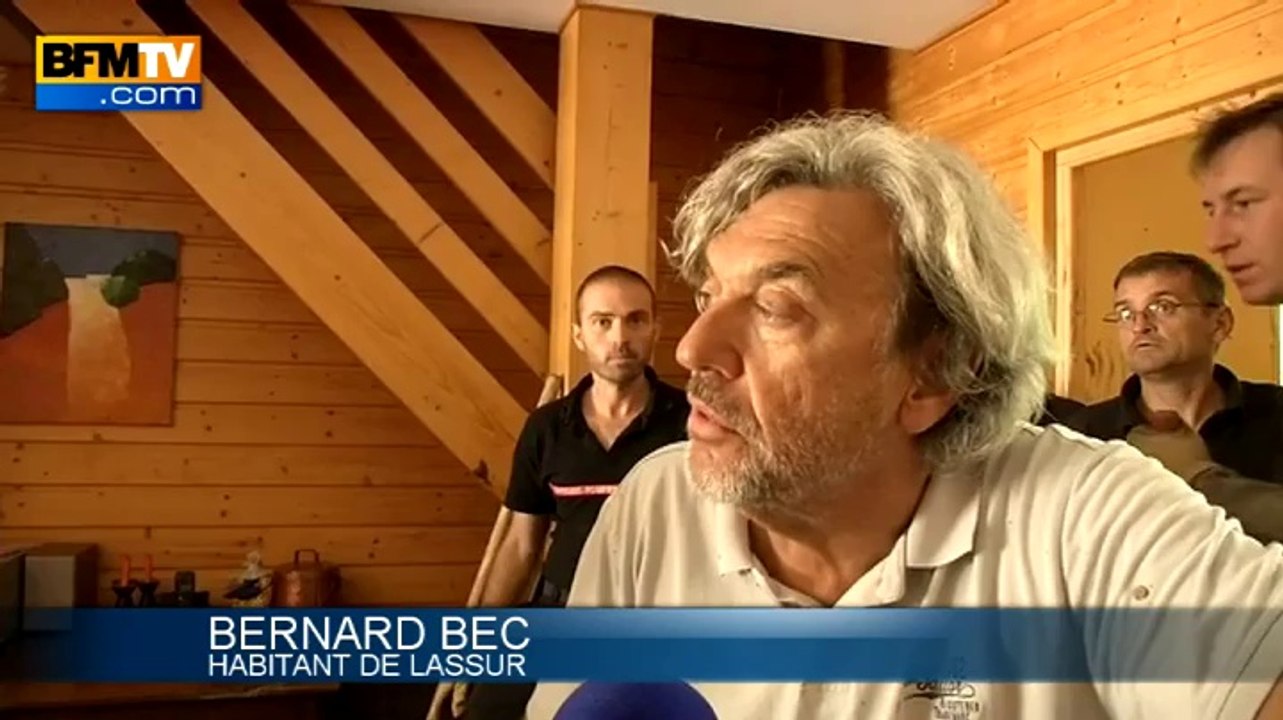 Coulée de boue dans un village de l'Ariège