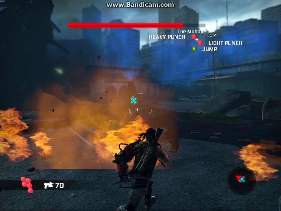 Bionic_Commando Mhole Boss Fight