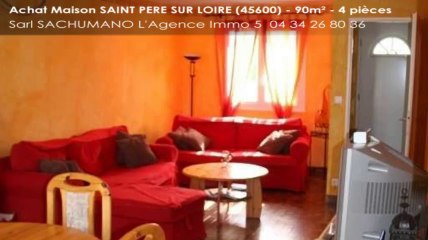 A vendre - maison/villa - SULLY SUR LOIRE (45600) - 4 pièces - 90m²