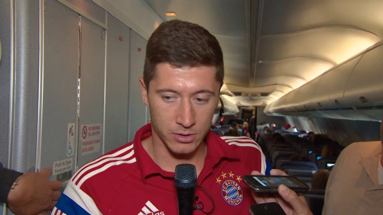 Lewandowski: 'Schön, mit Weltmeistern zu spielen'