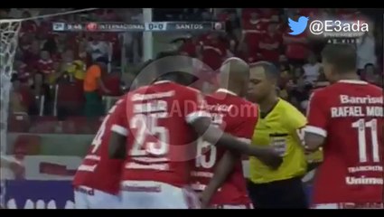 Internacional	1-0	Santos بتاريخ 03/08/2014 - 22:30
