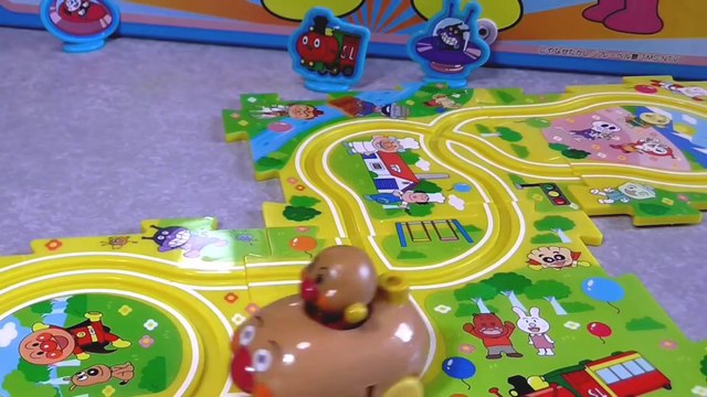 Anpanman drive puzzle アンパンマン おもちゃ ドライブパズル
