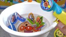 Anpanman bath play water toys アンパンマン おもちゃ お風呂でぷかぷか人形