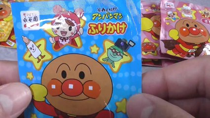 Anpanman Baikinman head separated アンパンマン バイキンマン ふりかけケース