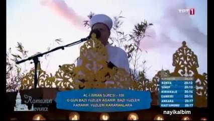Mehmet Pervane Ali İmran Fecir suresi Ramazan 2014