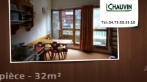 A vendre - appartement - VALFREJUS (73500) - 1 pièce - 32m²