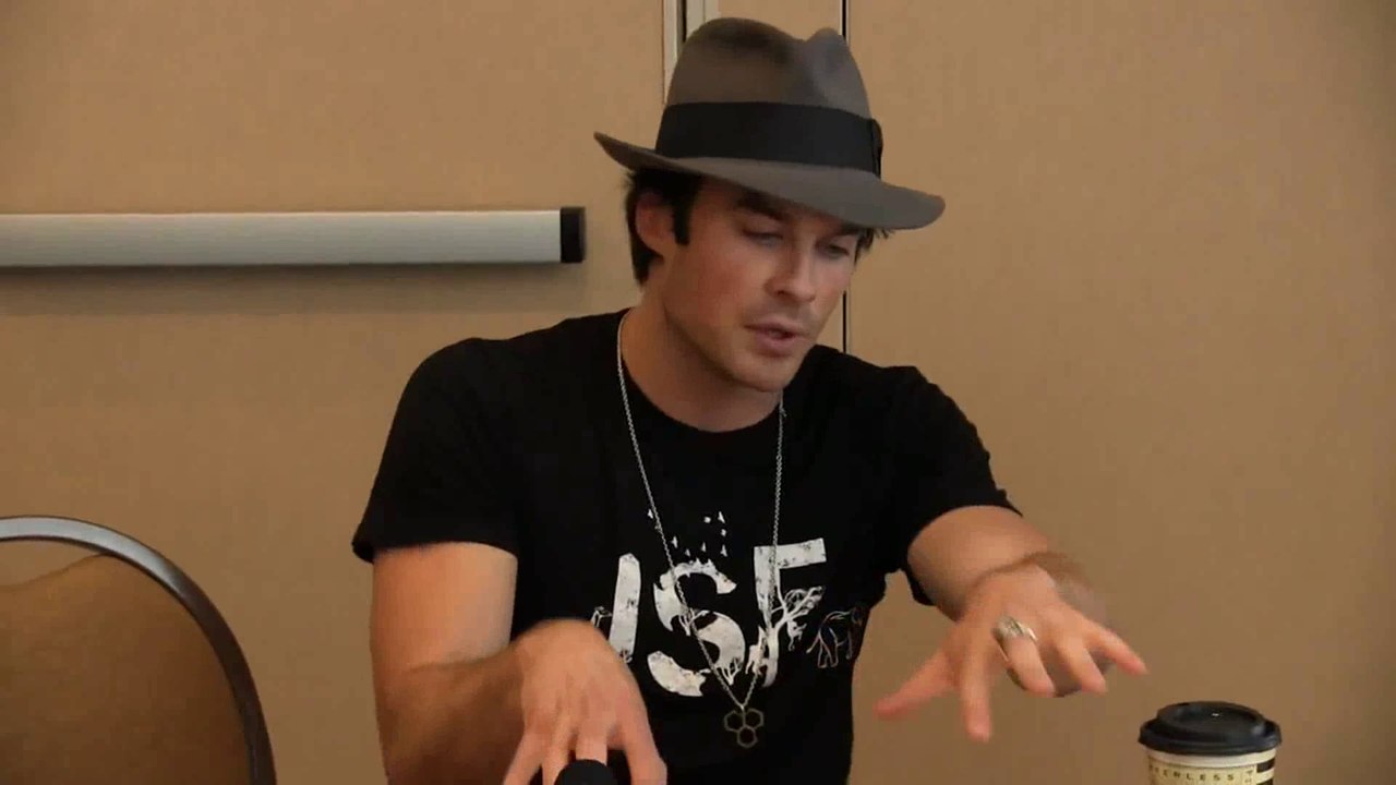 SDCC 2014 Ian Somerhalder – Vampire Diaries Roundtable Interview[1]