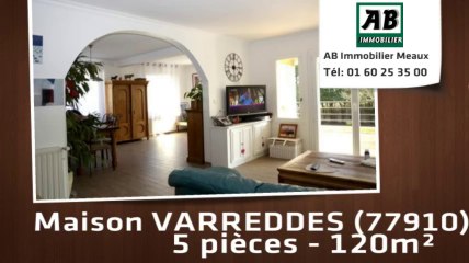 A vendre - maison - VARREDDES (77910) - 5 pièces - 120m²