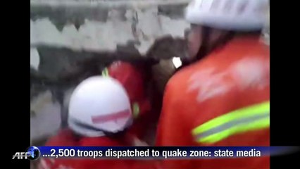 Hundreds dead in southwest China quake