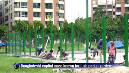 Dhaka's residents fight back over vanishing green spaces