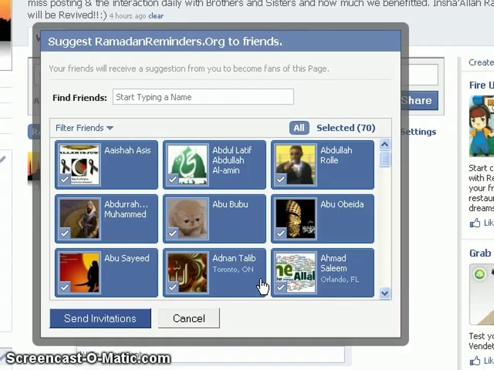 How to Help Get 10,000 FANS on Ramadan Reminders FB Page!!! _D