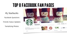 Top 8 Facebook Fan Pages And Why They Work So Well